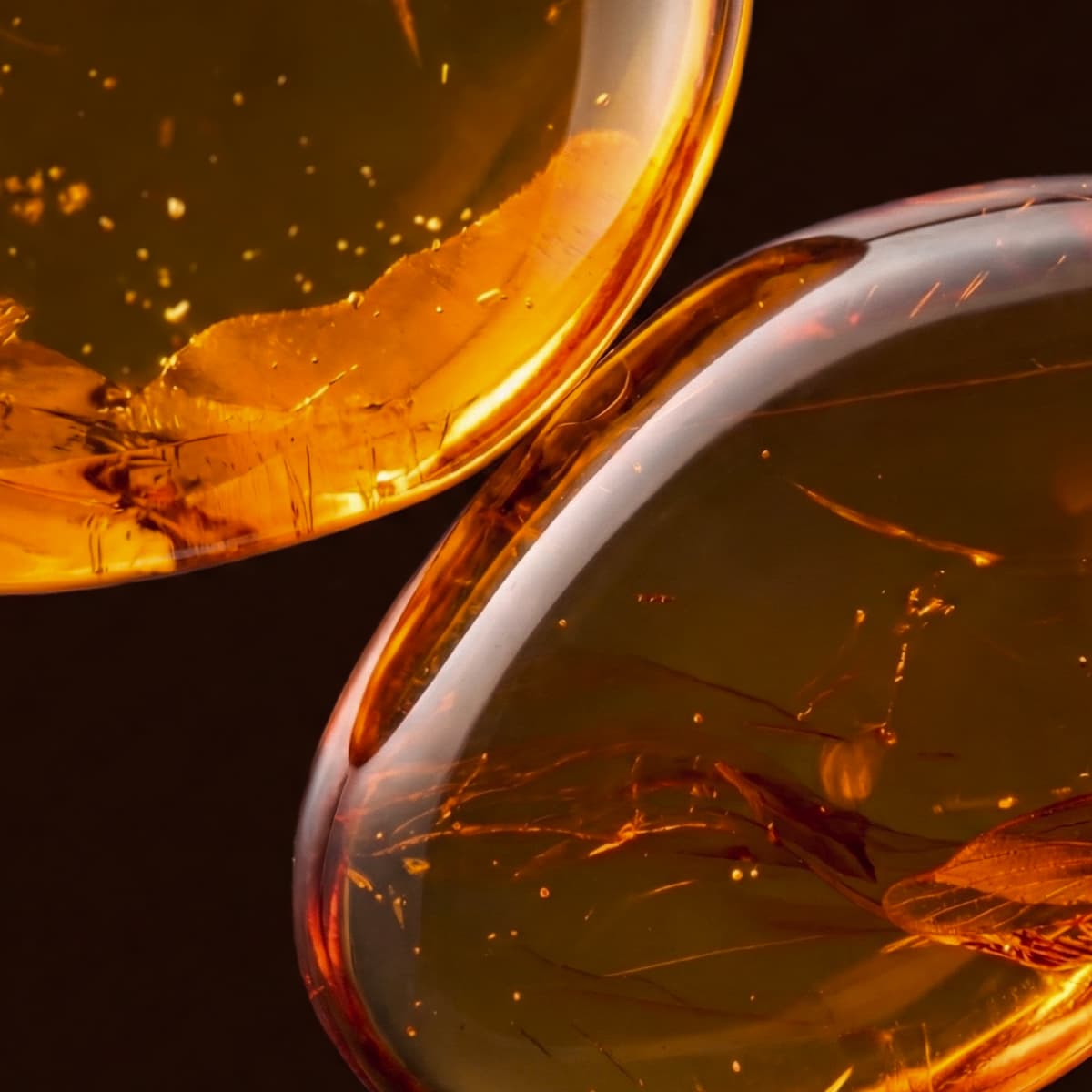 Warme Ambernuancen – Duftnoten-Detail